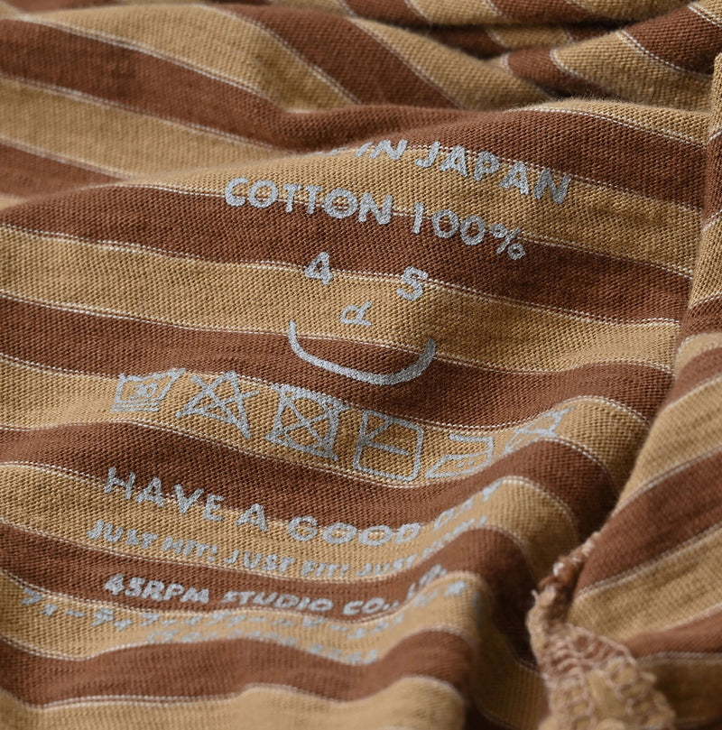 45R Stripe Big Slit Hiko Betouch Goaton T-shirt - Image 19