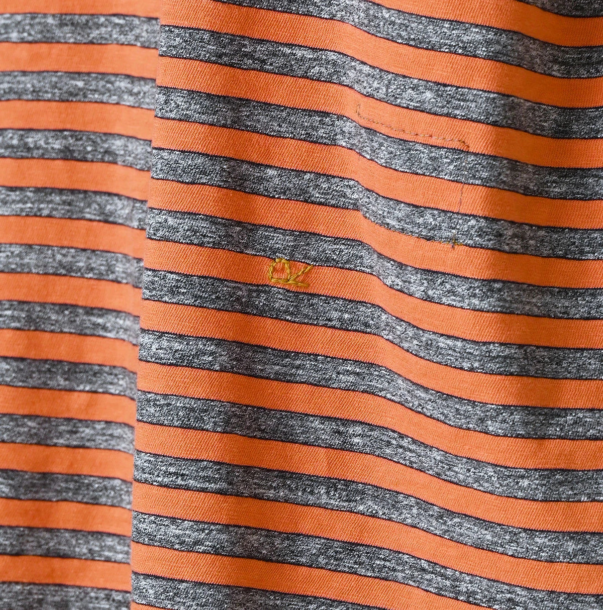 45R Stripe Big Slit Hiko Betouch Goaton T-shirt (Top-dyed) - Image 10