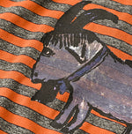 45R Stripe Big Slit Hiko Betouch Goaton T-shirt (Top-dyed)