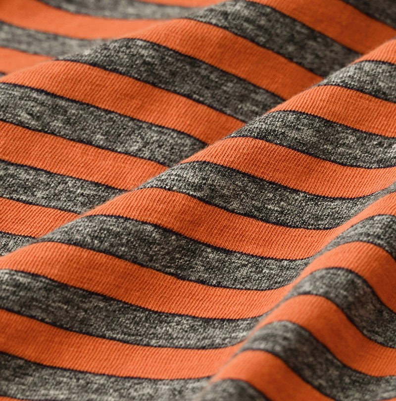 45R Stripe Big Slit Hiko Betouch Goaton T-shirt (Top-dyed) - Image 17