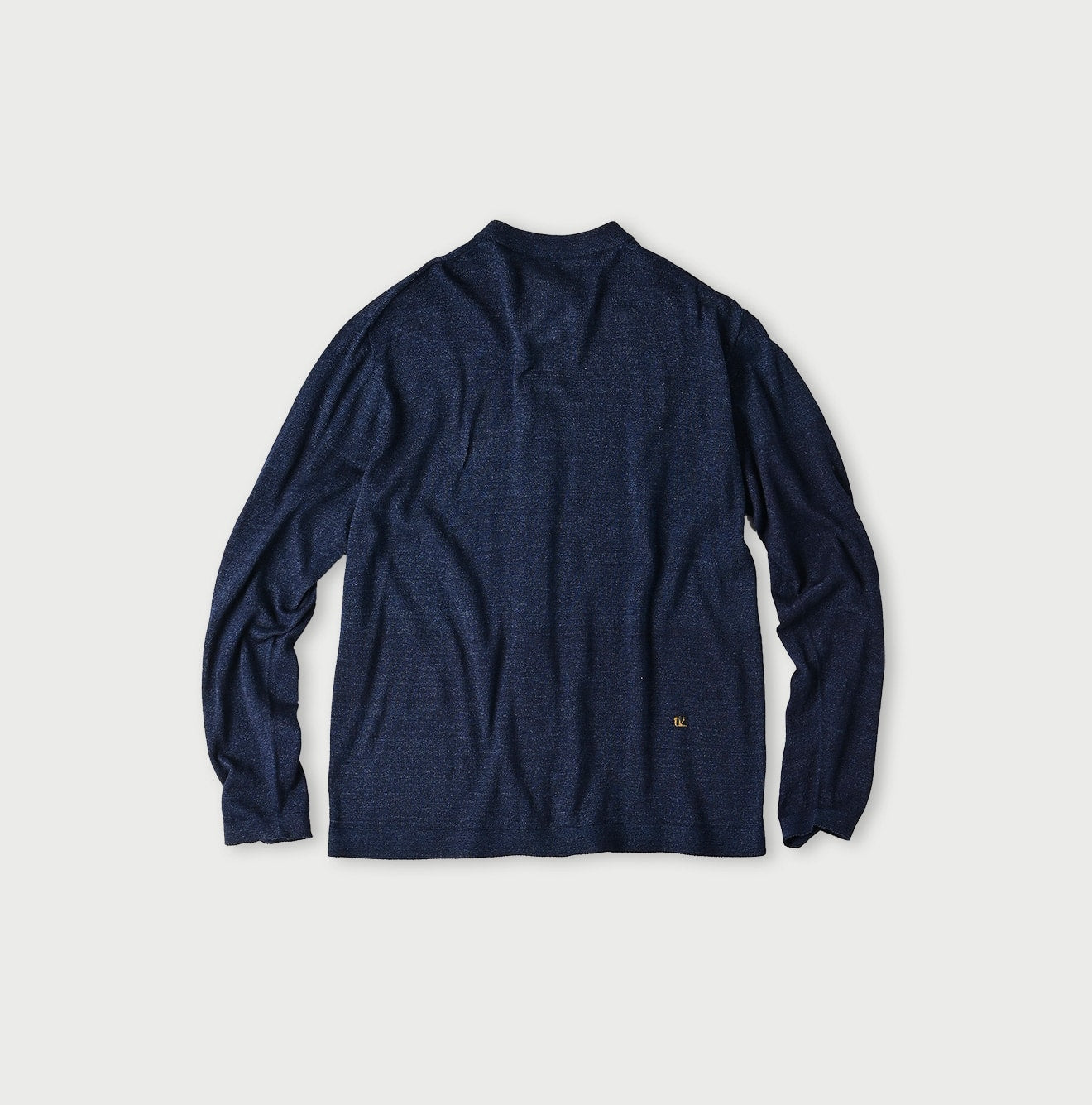 45R Indigo Super Gauze Wholegarment 908 Cardigan