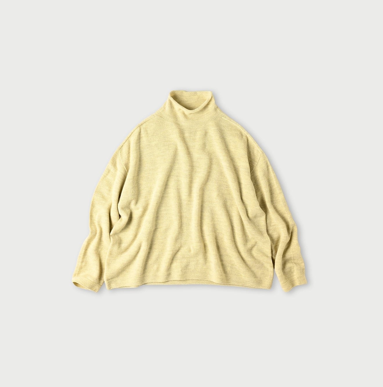 45R Float Felted M-turtleneck