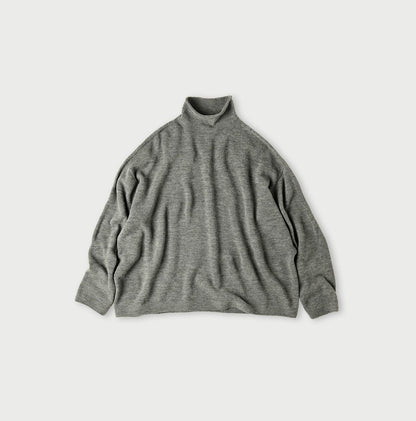45R Float Felted M-turtleneck