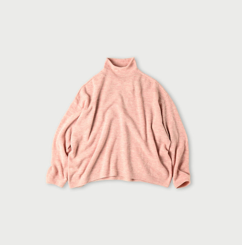 45R Float Felted M-turtleneck