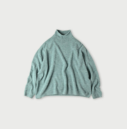 45R Float Felted M-turtleneck