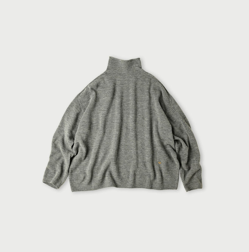 45R Float Felted M-turtleneck