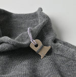 45R Float Felted M-turtleneck