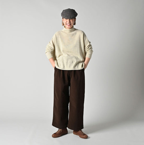 45R Float Felted M-turtleneck
