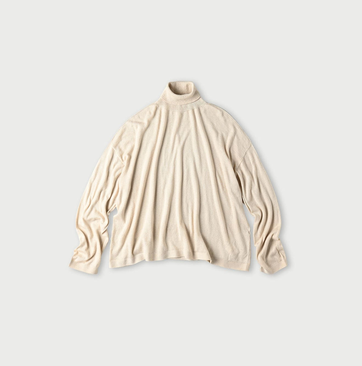 45R Super Gauze M-turtleneck
