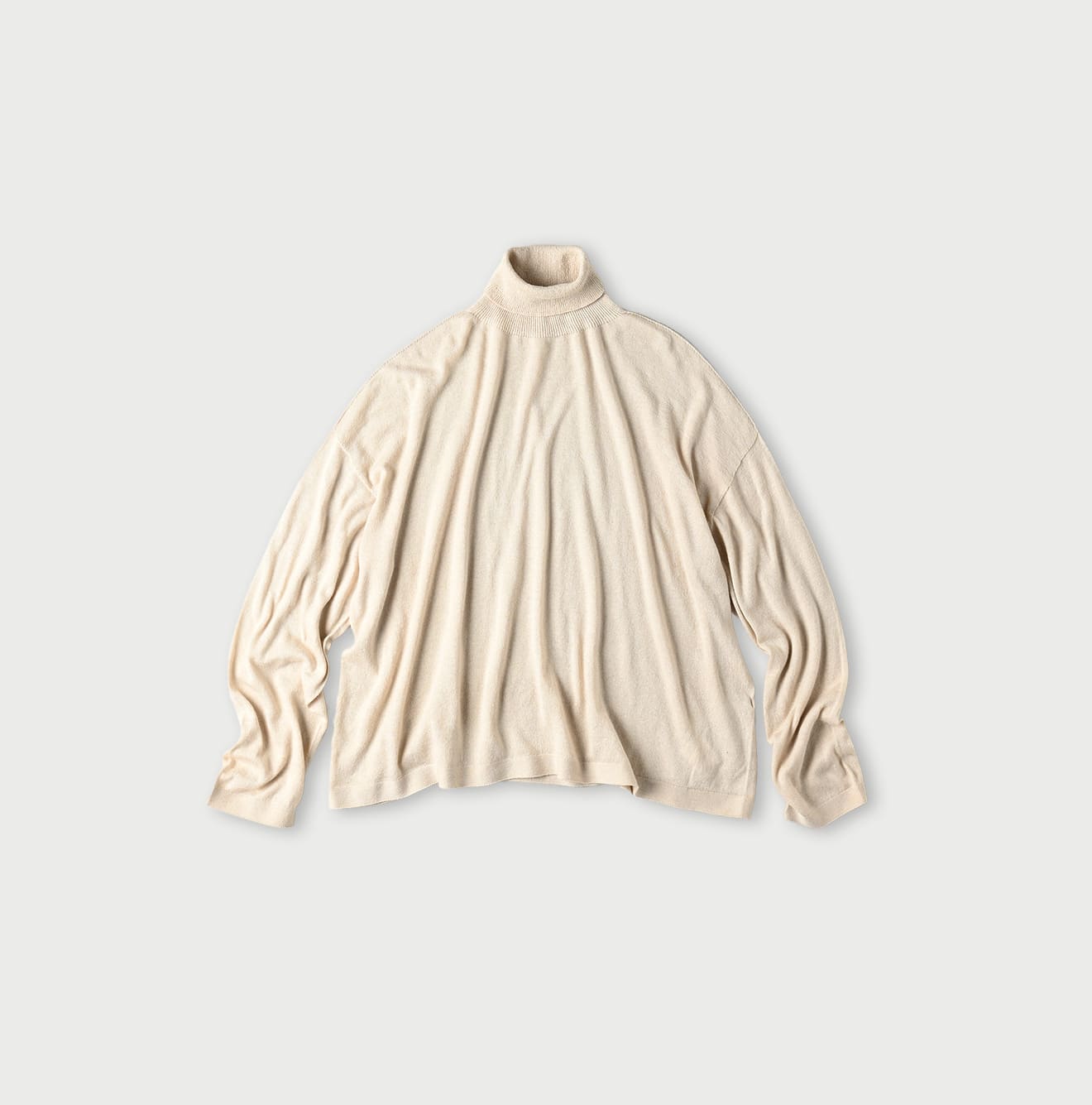 45R Super Gauze M-turtleneck