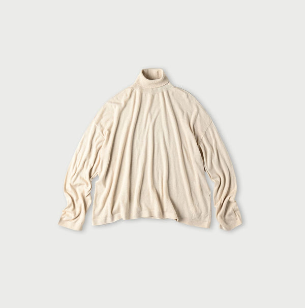 45R Super Gauze M-turtleneck