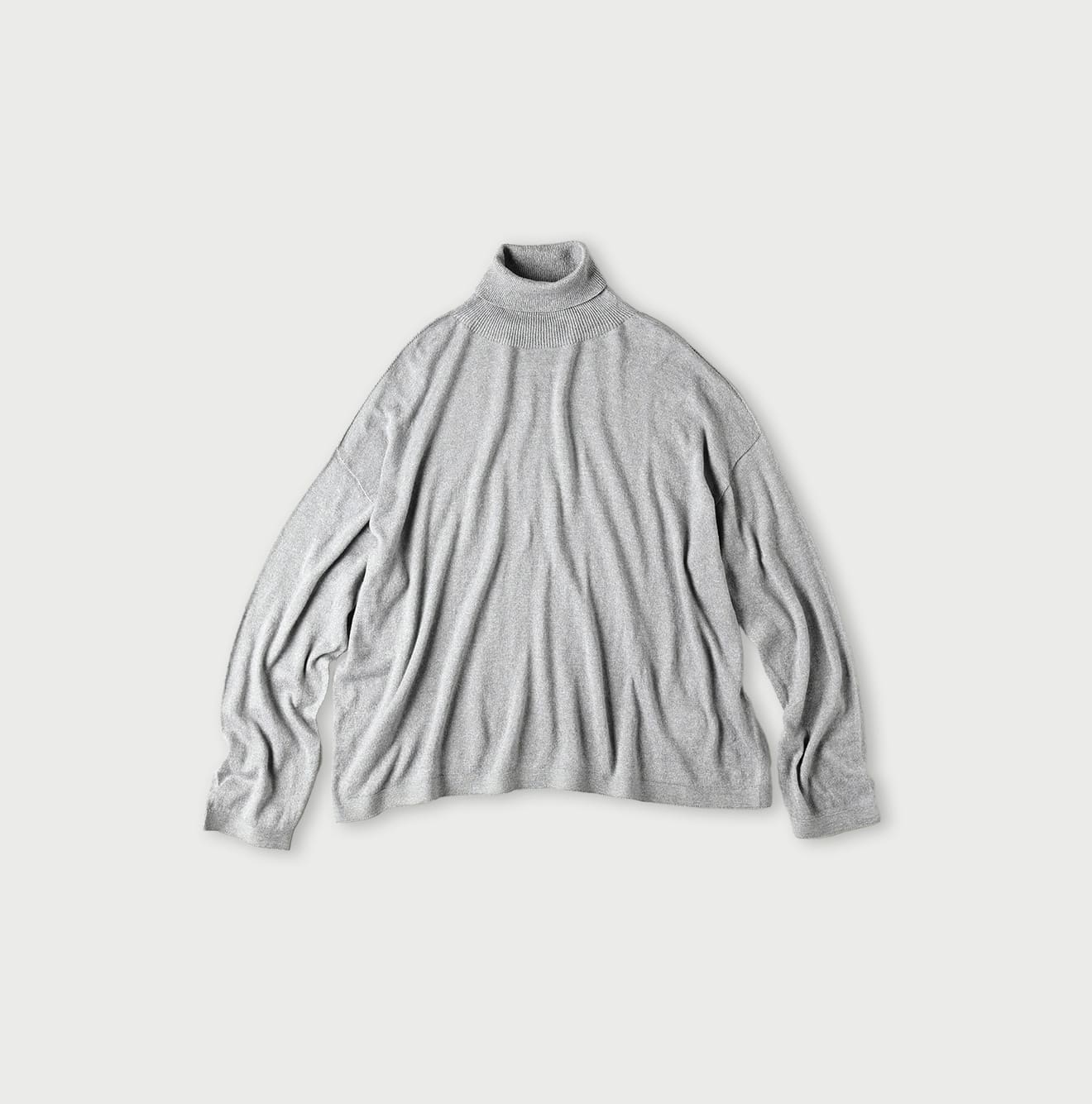 45R Super Gauze M-turtleneck