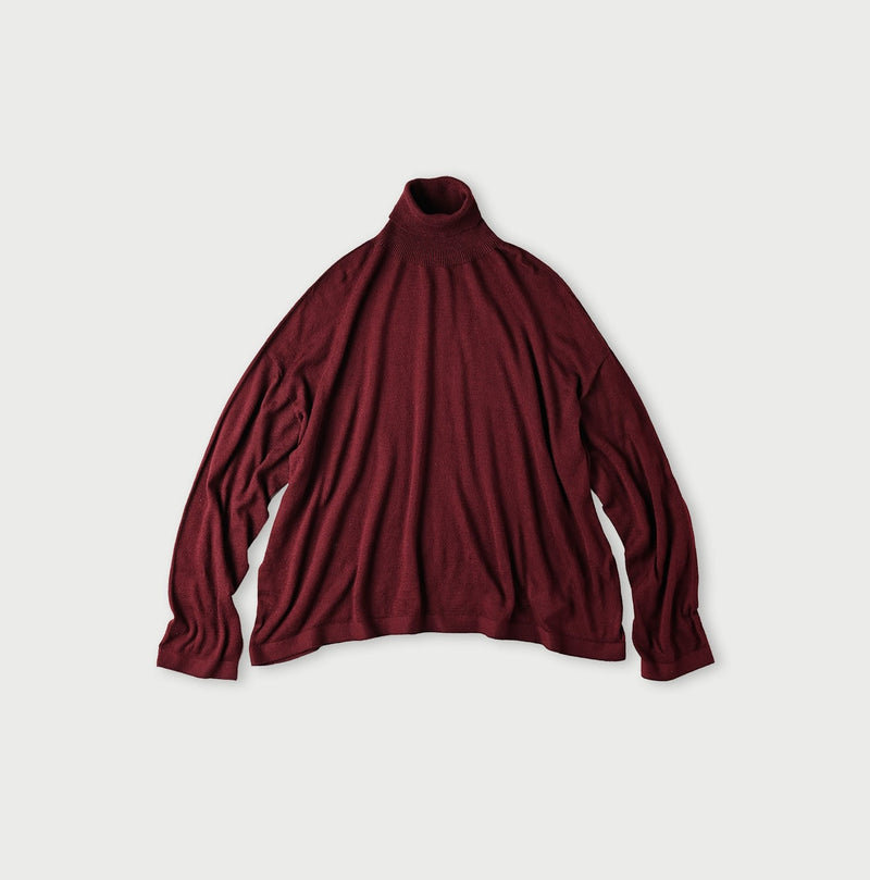 45R Super Gauze M-turtleneck