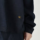 45R Indigo Super Gauze M-turtleneck