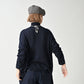 45R Indigo Super Gauze M-turtleneck