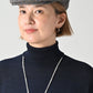 45R Indigo Super Gauze M-turtleneck