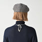 45R Indigo Super Gauze M-turtleneck