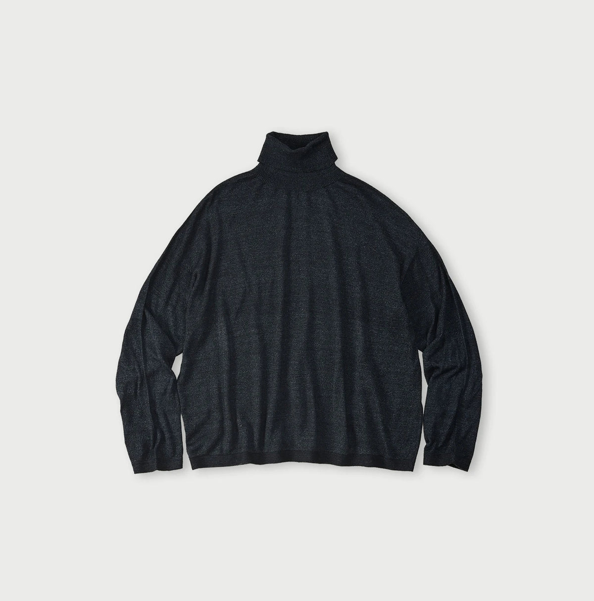 45R Indigo Super Gauze M-Hime Turtleneck - Image 1