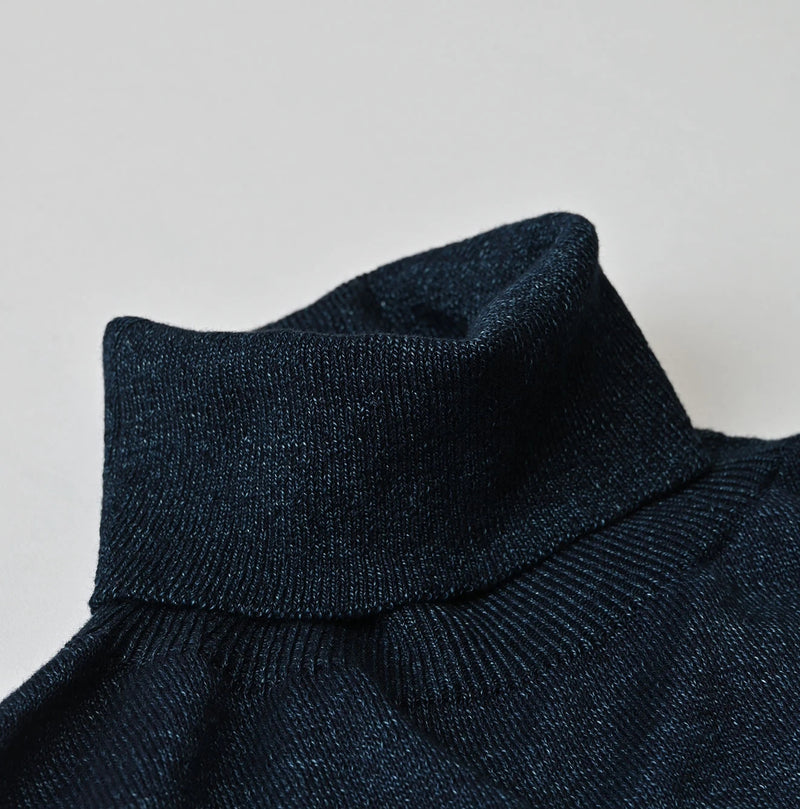 45R Indigo Super Gauze M-Hime Turtleneck - Image 11