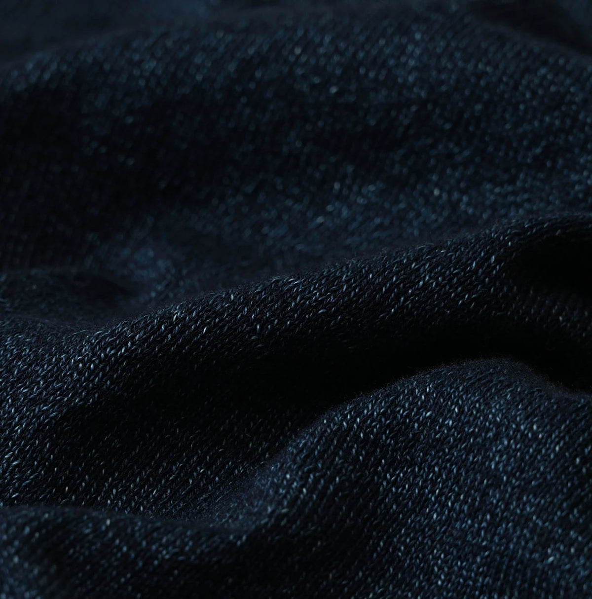 45R Indigo Super Gauze M-Hime Turtleneck