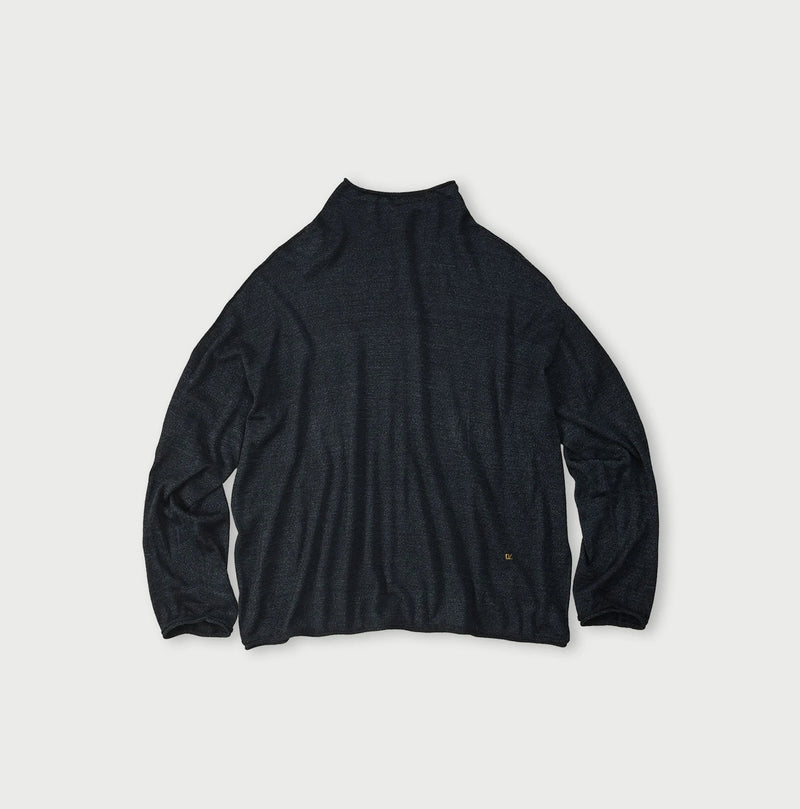 45R Indigo Super Gauze Yamahiko Sweater - Image 14