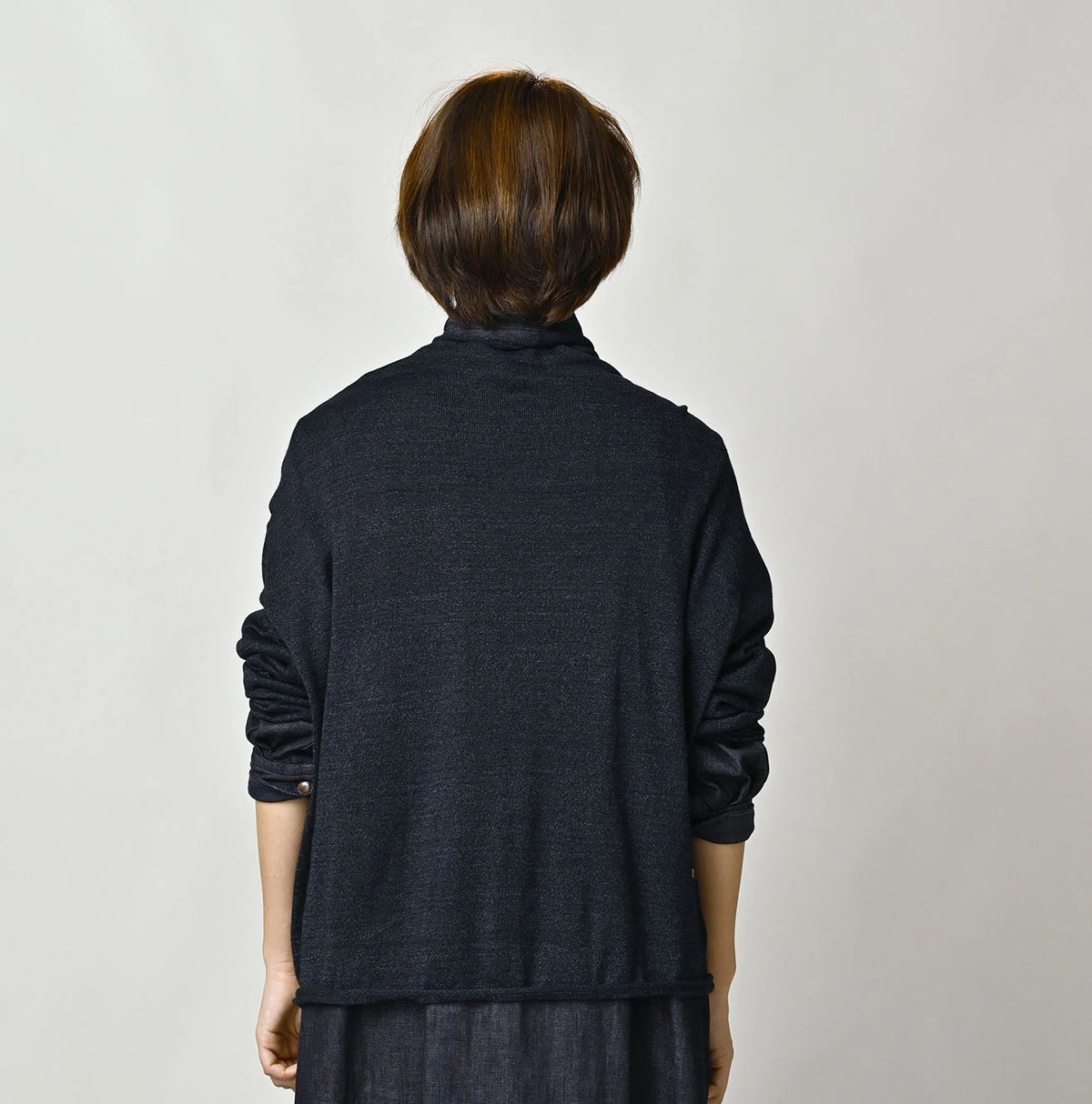 45R Indigo Super Gauze Yamahiko Sweater - Image 6