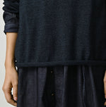 45R Indigo Super Gauze Yamahiko Sweater