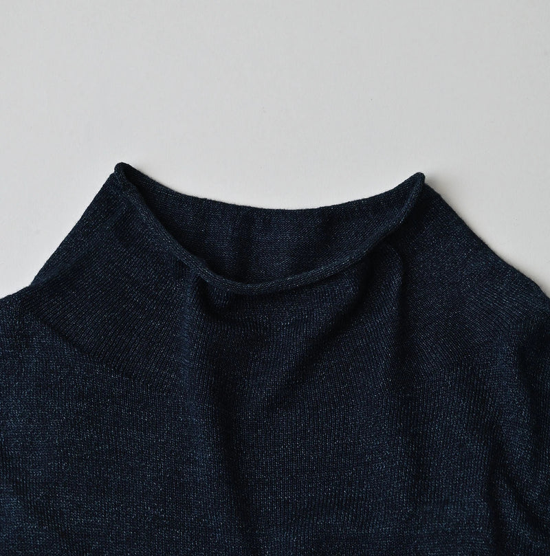 45R Indigo Super Gauze Yamahiko Sweater - Image 15