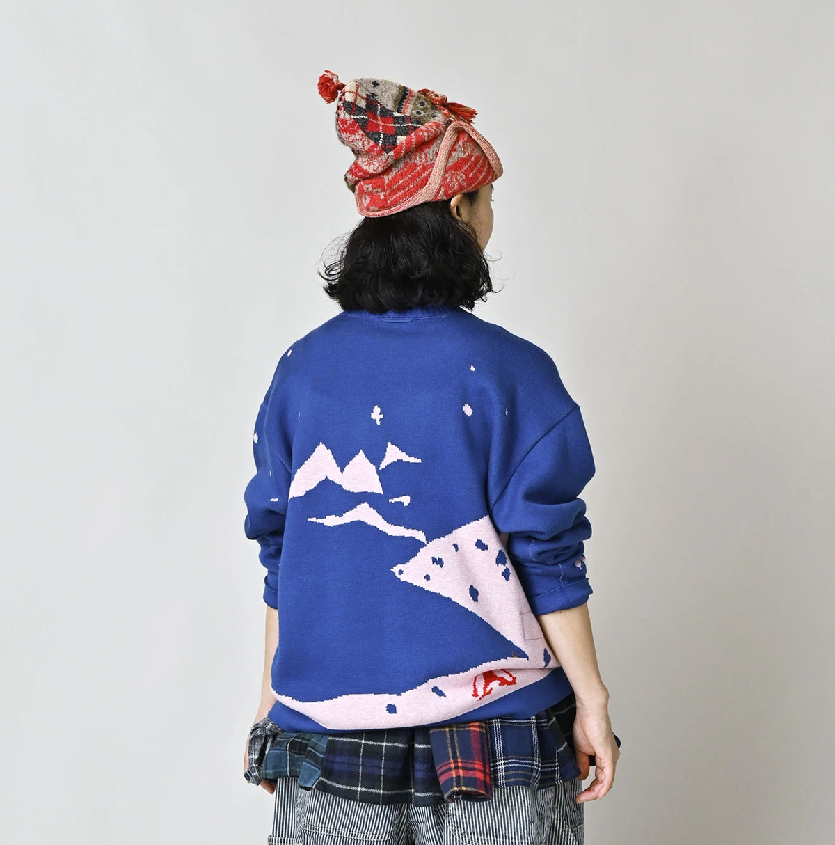 45R Supima Aspen Jacquard 908 Turtleneck