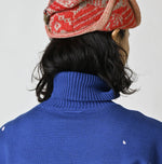 45R Supima Aspen Jacquard 908 Turtleneck