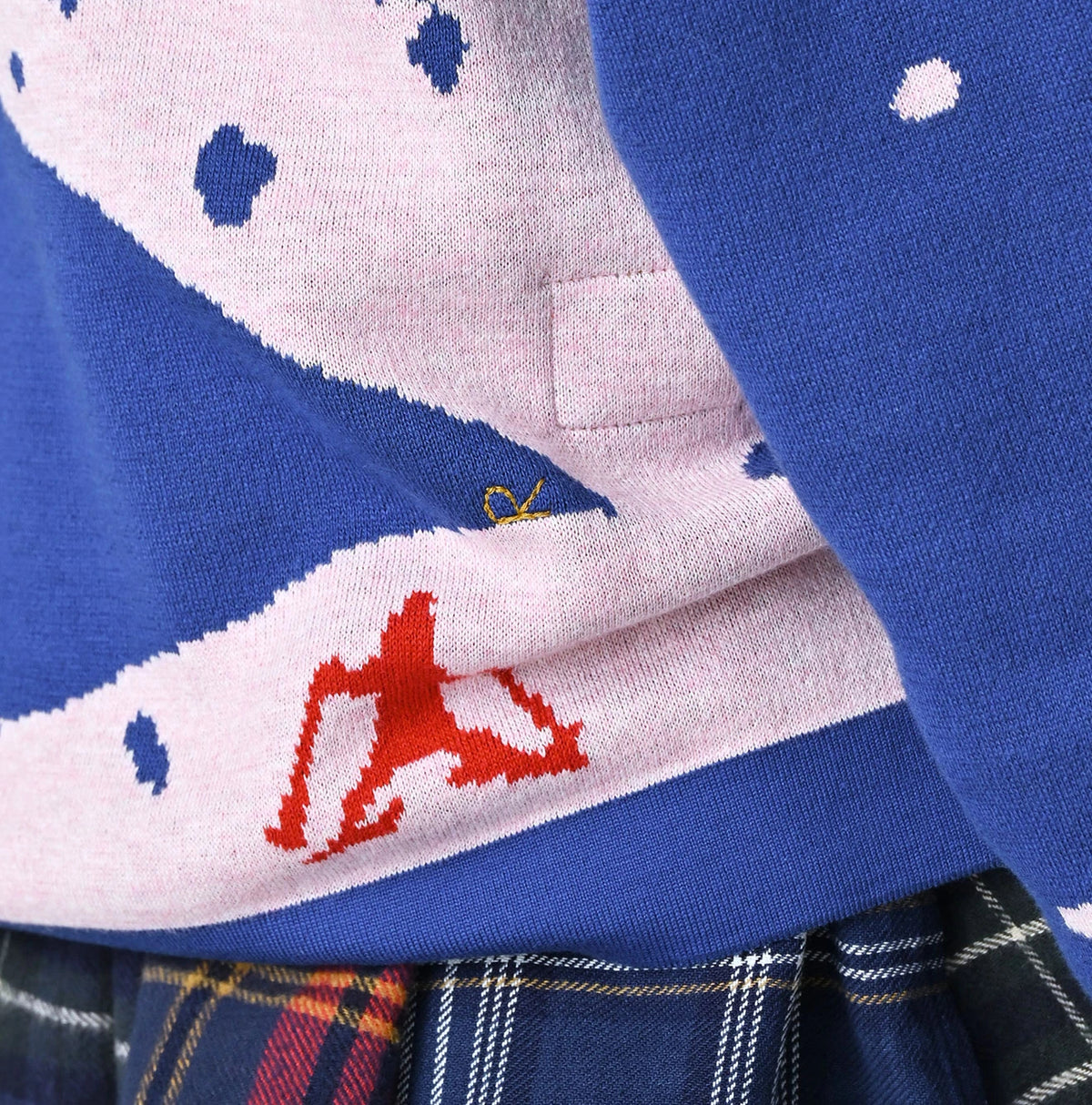 45R Supima Aspen Jacquard 908 Turtleneck