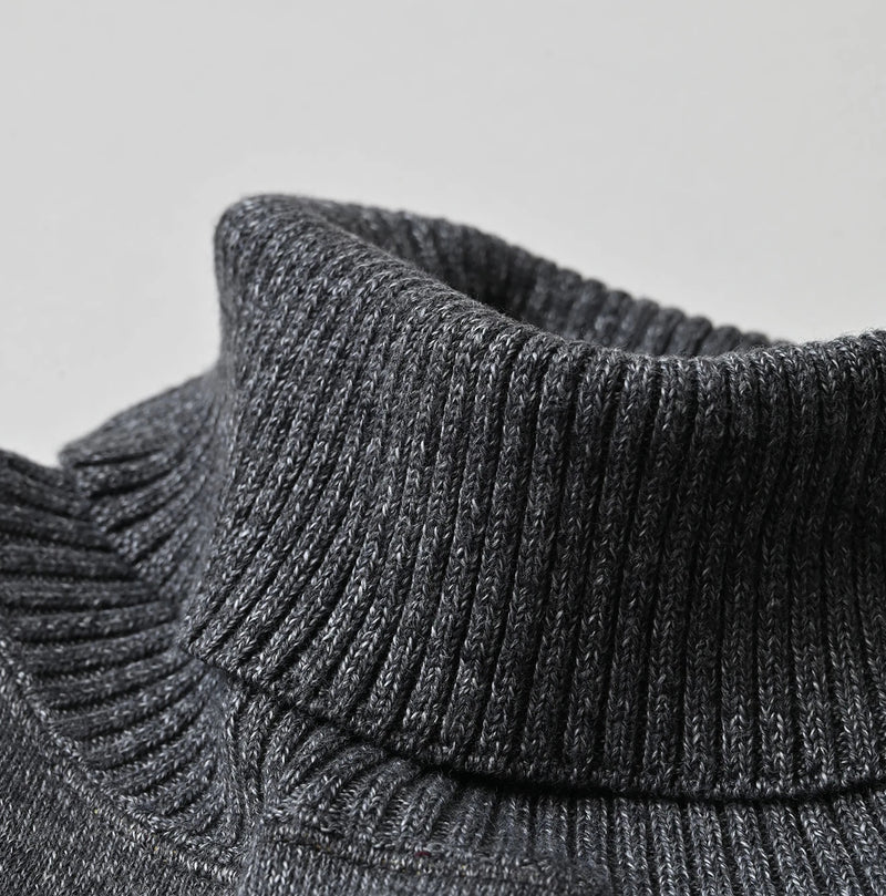 45R Supima Aspen Jacquard 908 Turtleneck - Image 20