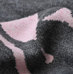 45R Supima Aspen Jacquard 908 Turtleneck