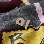 45R Supima Aspen Jacquard 908 Turtleneck