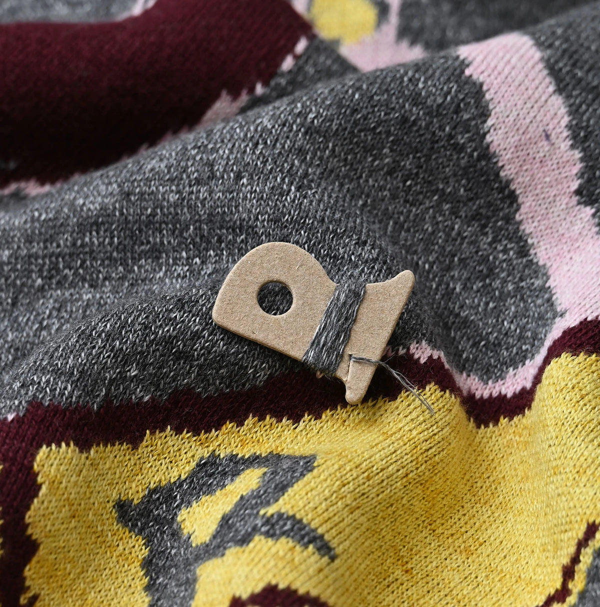 45R Supima Aspen Jacquard 908 Turtleneck