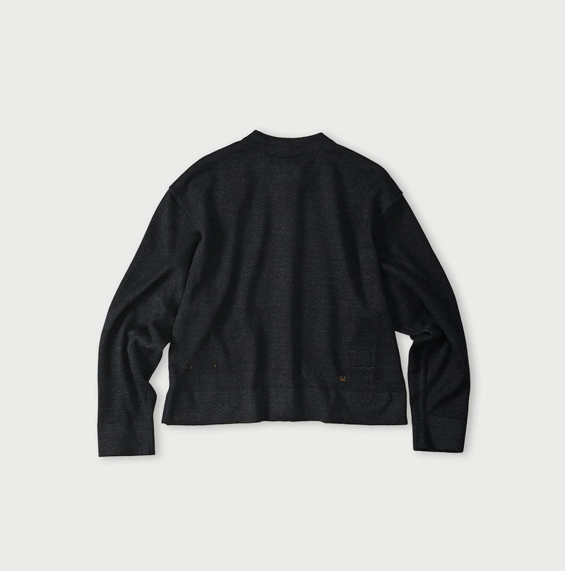 45R Indigo Supima Smooth 908 Cardigan - Image 14