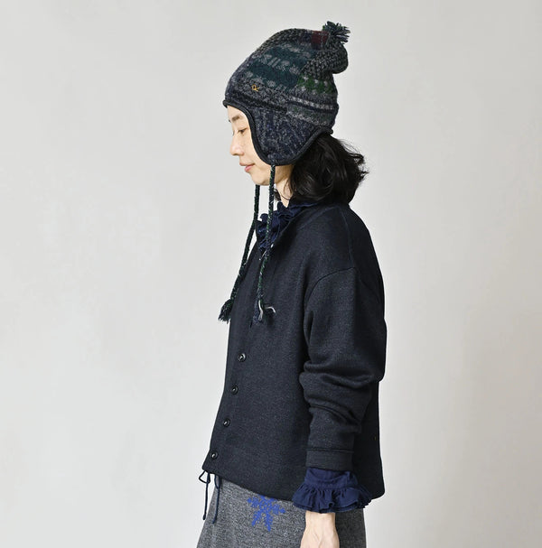45R Indigo Supima Smooth 908 Cardigan