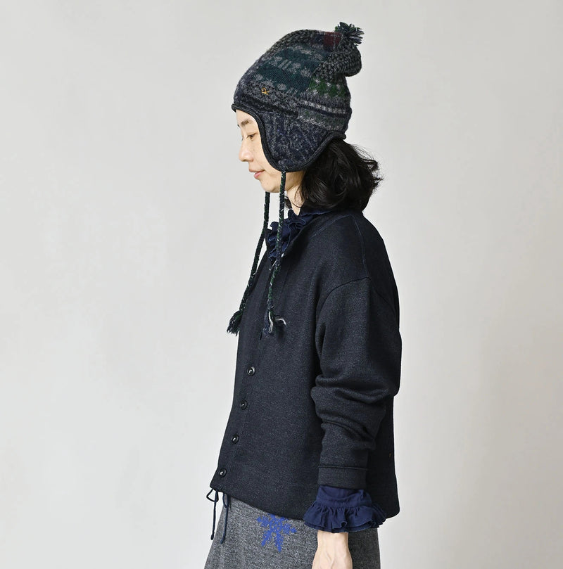 45R Indigo Supima Smooth 908 Cardigan - Image 5