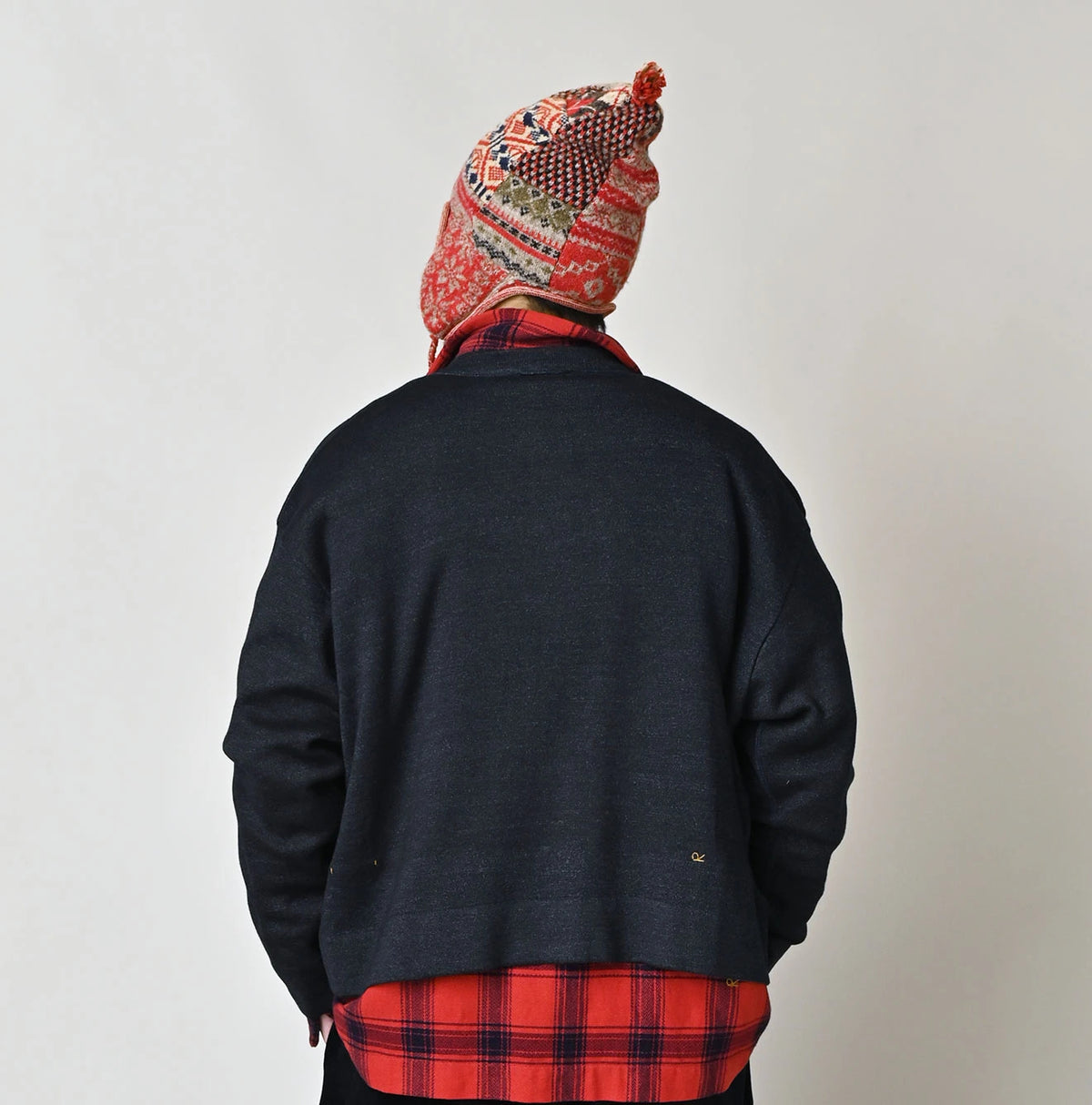 45R Indigo Supima Smooth 908 Cardigan - Image 10