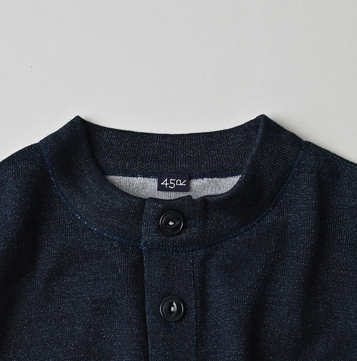 45R Indigo Supima Smooth 908 Cardigan