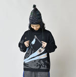 45R Indigo Supima Aspen Jacquard 908 Turtleneck