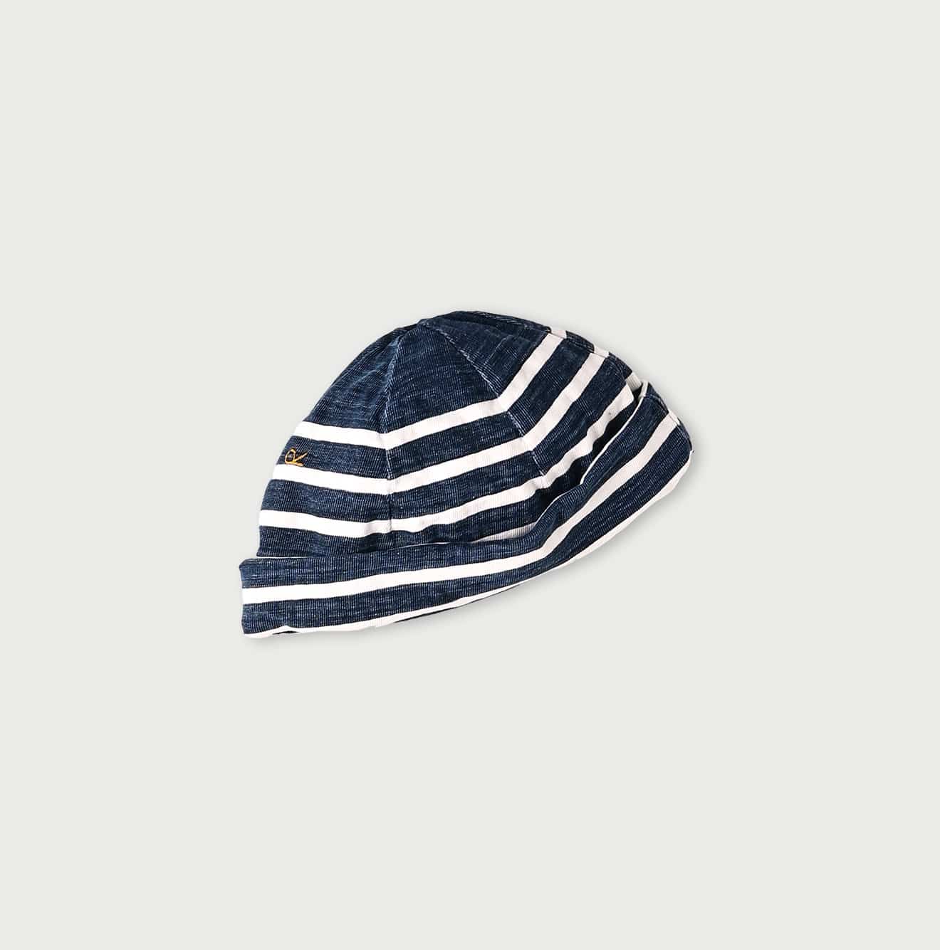 45R Indigo Basque Cap