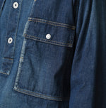 45R 45 Petit Denim Bush Shirt Distressed