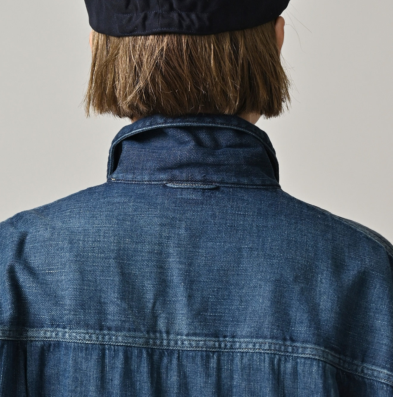 45R 45 Petit Denim Bush Shirt Distressed - Image 14