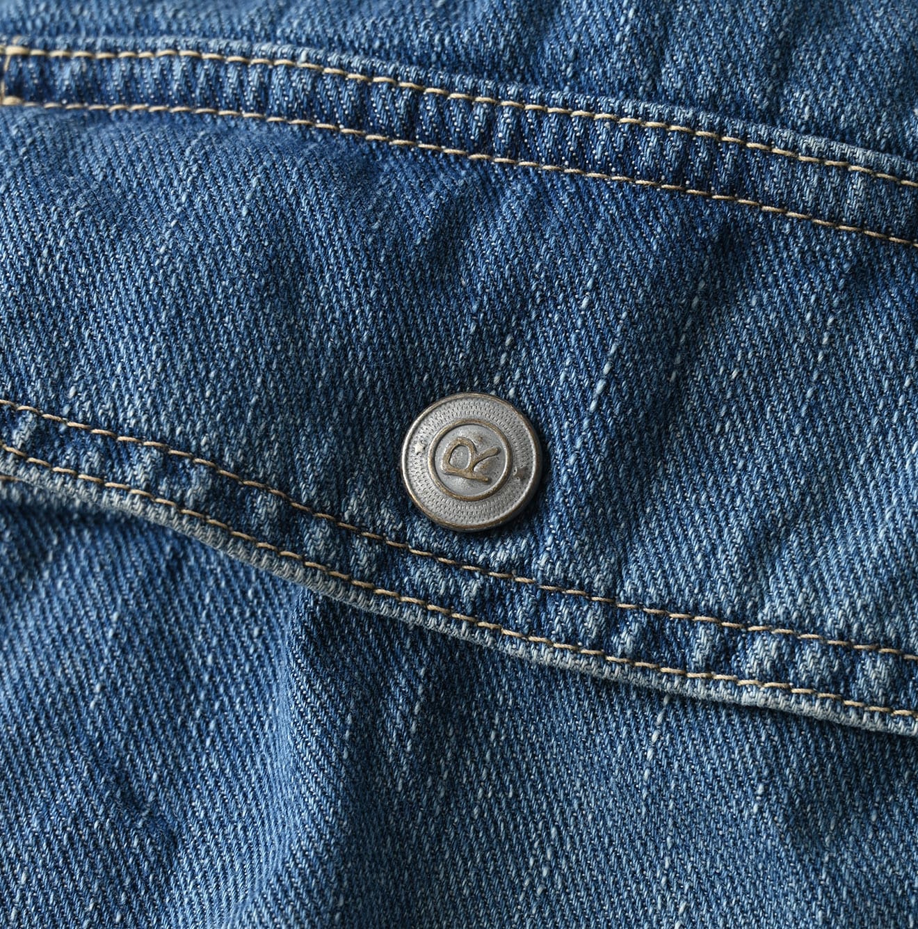 45R 45 Petit Denim Bush Shirt Distressed - Image 20