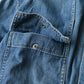 45R 45 Petit Denim Bush Shirt Distressed