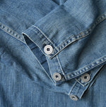 45R 45 Petit Denim Bush Shirt Distressed