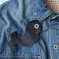 45R 45 Petit Denim Bush Shirt Distressed