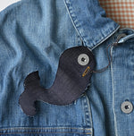 45R 45 Petit Denim Bush Shirt Distressed