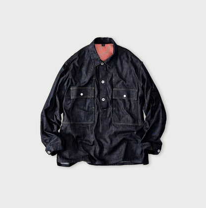 45R 45 Petit Denim Bush Shirt